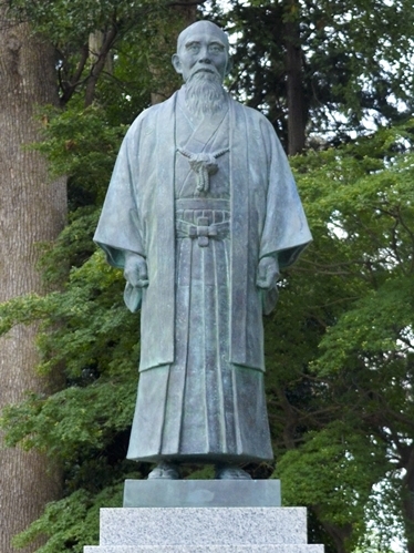Statue of Morihei Ueshiba