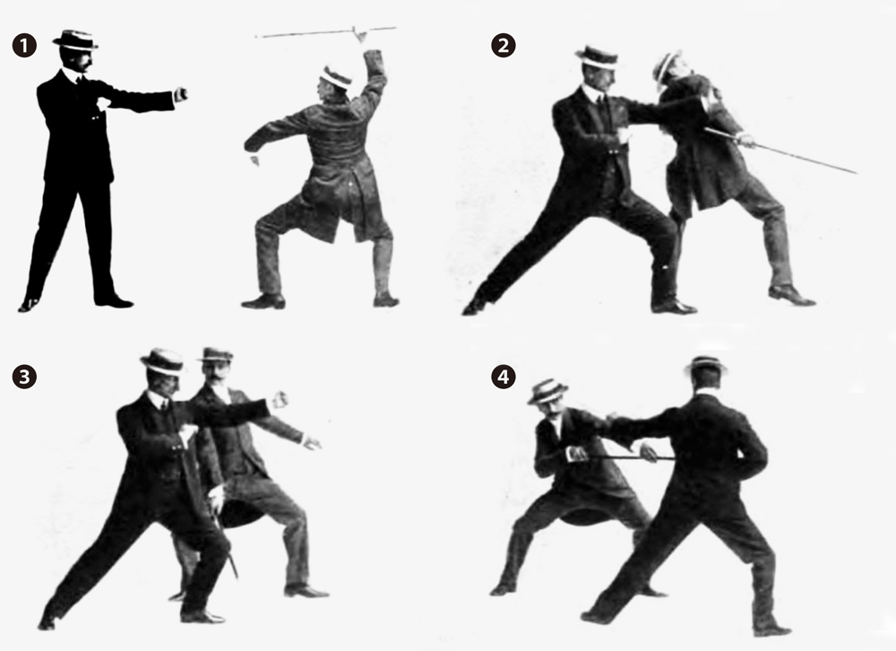 Self-Defense with a Walking-Stick By E.W. Barton-Wright Vol.1