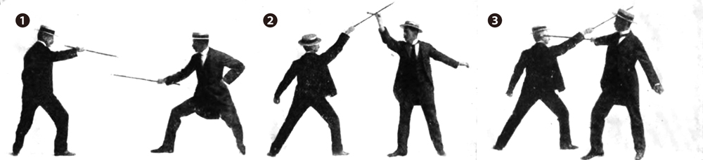 JNC, Barton-Wright, Self Defence with a cane part 2