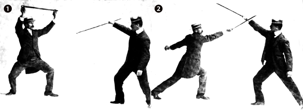 JNC, Barton-Wright, Self Defence with a cane part 2