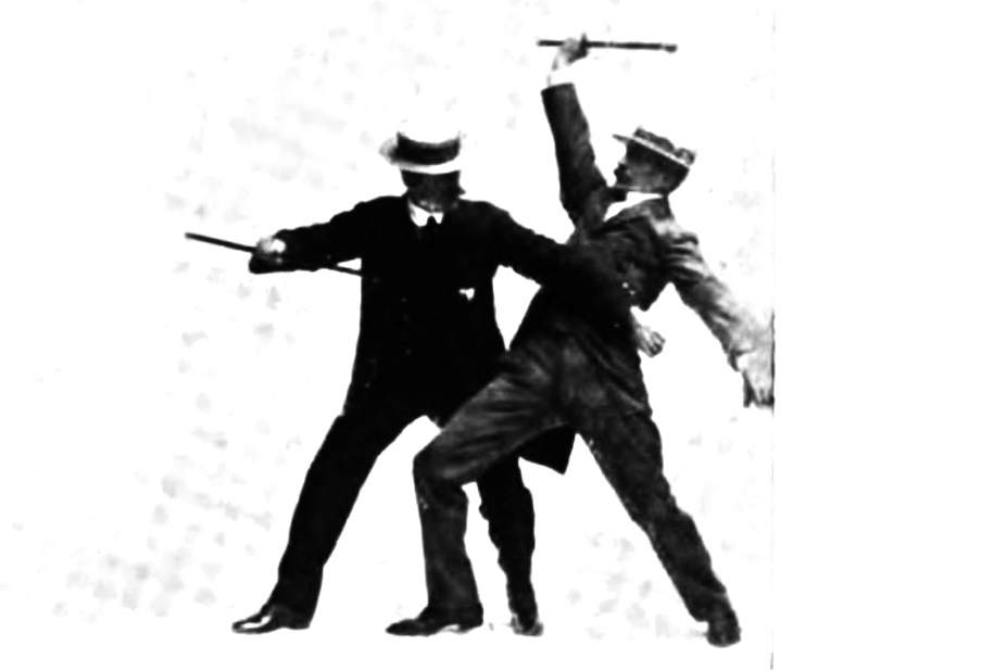 JNC, Barton-Wright, Self Defence with a cane part 2